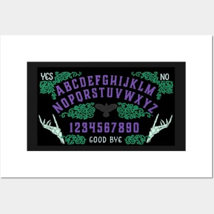 Ouija B Blackedout Posters and Art